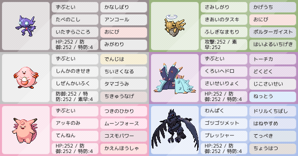 ヤミヌケループ 受けループ ポケモンパーティ構築 ポケモン徹底攻略