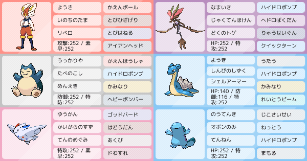 小3 はじめて作ったパーティー ポケモンパーティ構築 ポケモン徹底攻略 小3 はじめて作ったパーティー ポケモンパーティ構築 ポケモン徹底攻略