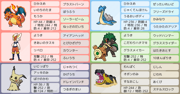 S8シングル リザバーンゴリラ御三家対面構築 最終61位 レート2116 ポケモンパーティ構築 ポケモン徹底攻略
