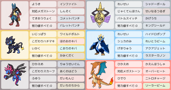 シングル戦 ポケモンパーティ構築 ポケモン徹底攻略