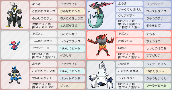 S9 シングル マスボ乗ったから意見貰いたいpt ポケモンパーティ構築 ポケモン徹底攻略 S9 シングル マスボ乗ったから意見貰いたいpt ポケモンパーティ構築 ポケモン徹底攻略