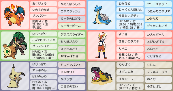 シングル構築 ポケモンパーティ構築 ポケモン徹底攻略 シングル構築 ポケモンパーティ構築 ポケモン徹底攻略