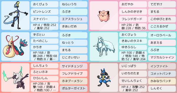 ポケモン ミロカロス 育成 論