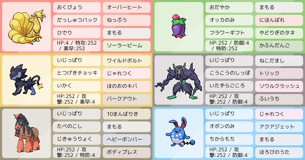 S11ダブル キュウコンチェリム 最終69位 ポケモンパーティ構築 ポケモン徹底攻略 S11ダブル キュウコンチェリム 最終69位 ポケモンパーティ構築 ポケモン徹底攻略