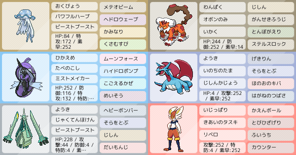 S12シングル ウツロランド軸 アドバイス希望です ポケモンパーティ構築 ポケモン徹底攻略