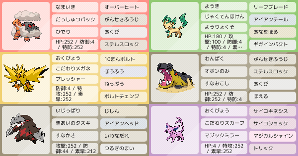 リーフィアの育成論 調整 ポケモン育成論ソードシールド ポケモン徹底攻略 リーフィアの育成論 調整 ポケモン育成論ソードシールド ポケモン徹底攻略