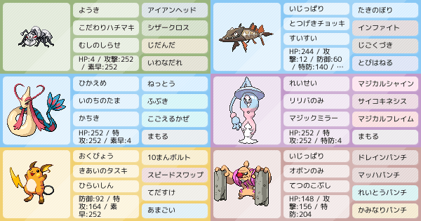 語呂合わせ アイマスミリオンライブ ダブル瞬間3桁順位 ポケモンパーティ構築 ポケモン徹底攻略