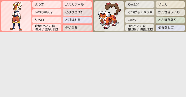 自分用 ポケモンパーティ構築 ポケモン徹底攻略 自分用 ポケモンパーティ構築 ポケモン徹底攻略