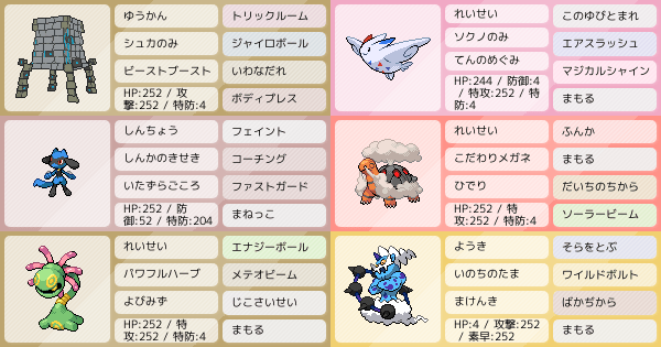 S12ダブル ツンリオキッス 安定感 ポケモンパーティ構築 ポケモン徹底攻略