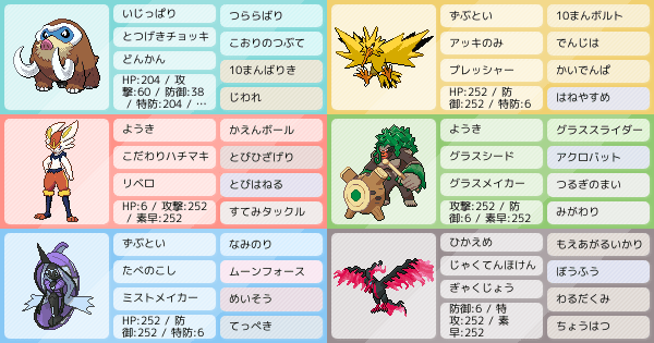S13シングル 3桁到達 意見等お願いします ポケモンパーティ構築 ポケモン徹底攻略 S13シングル 3桁到達 意見等お願いします ポケモンパーティ構築 ポケモン徹底攻略