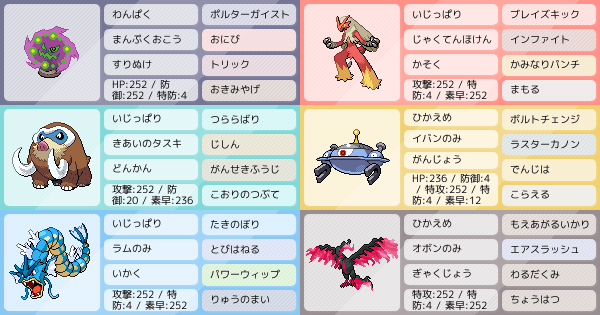 S13マスボ到達 2top積みエース構築 ポケモンパーティ構築 ポケモン徹底攻略