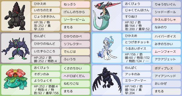 S5最終週最高24位 ポケモンパーティ構築 ポケモン徹底攻略