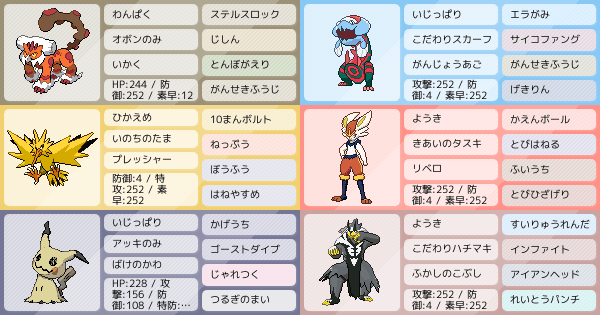 初心者です シングルのパーティー構築について ポケモンパーティ構築 ポケモン徹底攻略 初心者です シングルのパーティー構築について ポケモンパーティ構築 ポケモン徹底攻略