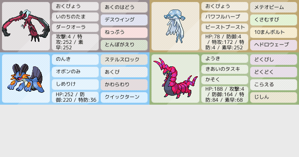 イベルタル軸初心者パーティー アドバイス募集 ポケモンパーティ構築 ポケモン徹底攻略 イベルタル軸初心者パーティー アドバイス募集 ポケモンパーティ構築 ポケモン徹底攻略