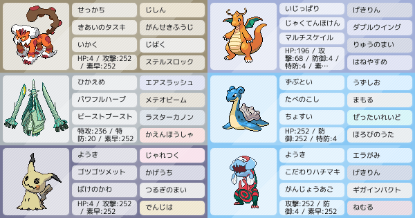 剣盾シーズン14 ラプミミノラゴン偽装 最終66位 59 ポケモンパーティ構築 ポケモン徹底攻略 剣盾シーズン14 ラプミミノラゴン偽装 最終66位 59 ポケモンパーティ構築 ポケモン徹底攻略