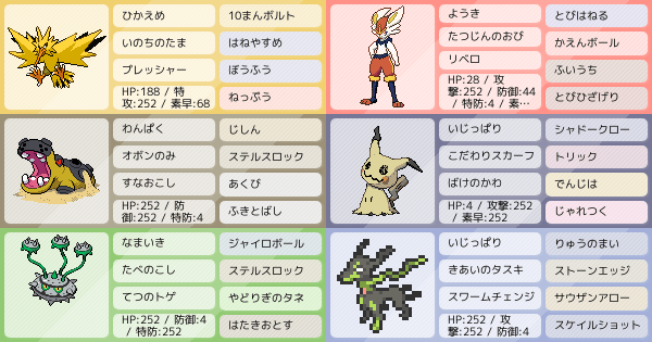 ジガルデがエースのパーティー ポケモンパーティ構築 ポケモン徹底攻略 ジガルデがエースのパーティー ポケモンパーティ構築 ポケモン徹底攻略