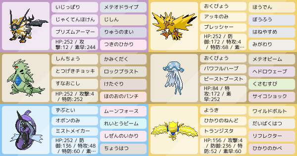 最強耐久 日食ネクロズマ サンダー構築 ポケモンパーティ構築 ポケモン徹底攻略 最強耐久 日食ネクロズマ サンダー構築 ポケモンパーティ構築 ポケモン徹底攻略