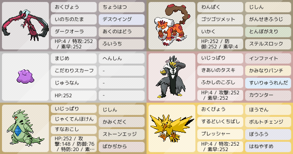 採点求 イベルタル構築 ポケモンパーティ構築 ポケモン徹底攻略 採点求 イベルタル構築 ポケモンパーティ構築 ポケモン徹底攻略