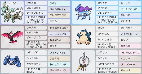 ホワイト アルバム ポケモンパーティ構築 ポケモン徹底攻略