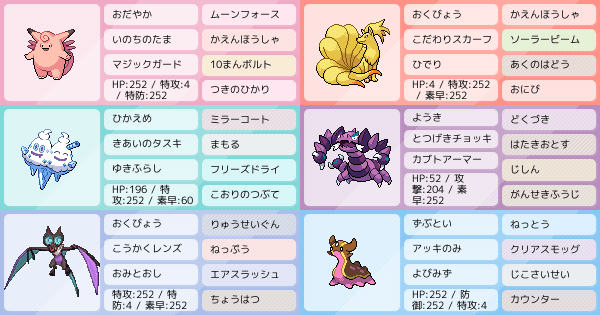 好きなポケモンで遊ぶだけ ポケモンパーティ構築 ポケモン徹底攻略 好きなポケモンで遊ぶだけ ポケモンパーティ構築 ポケモン徹底攻略