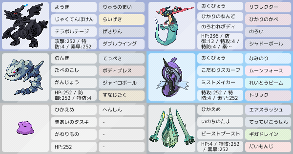 S15シングル 壁弱保ゼクロネール構築 瞬間28位 ポケモンパーティ構築 ポケモン徹底攻略 S15シングル 壁弱保ゼクロネール構築 瞬間28位 ポケモンパーティ構築 ポケモン徹底攻略