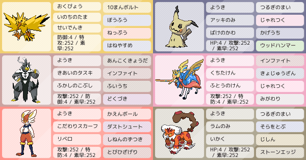 初手ダイマミミタスキ 全員最速 ポケモンパーティ構築 ポケモン徹底攻略 初手ダイマミミタスキ 全員最速 ポケモンパーティ構築 ポケモン徹底攻略