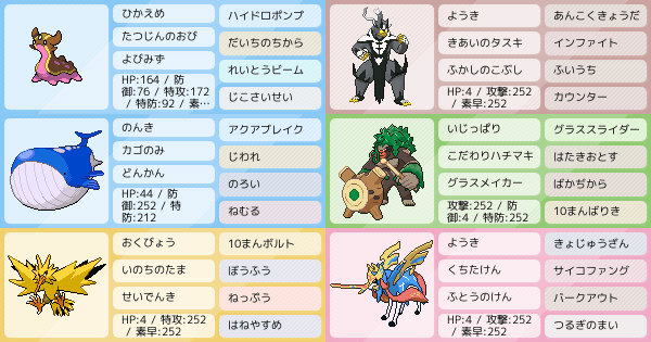 ホエルオーの育成論 調整 ポケモン育成論ソードシールド ポケモン徹底攻略 ホエルオーの育成論 調整 ポケモン育成論ソードシールド ポケモン徹底攻略