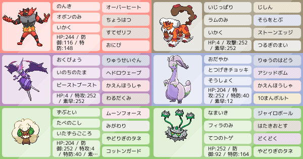 5月 シーズン18でのpt構築についてアドバイスをお願いします ポケモンパーティ構築 ポケモン徹底攻略 5月 シーズン18でのpt構築についてアドバイスをお願いします ポケモンパーティ構築 ポケモン徹底攻略