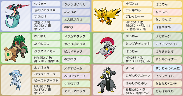 S18シングルマスター ポケモンパーティ構築 ポケモン徹底攻略 S18シングルマスター ポケモンパーティ構築 ポケモン徹底攻略