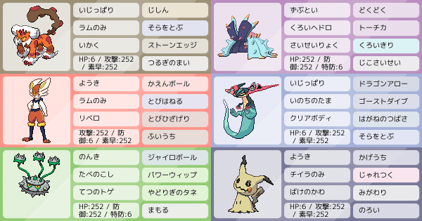 S18初心者アドバイスおねがいします ポケモンパーティ構築 ポケモン徹底攻略 S18初心者アドバイスおねがいします ポケモンパーティ構築 ポケモン徹底攻略