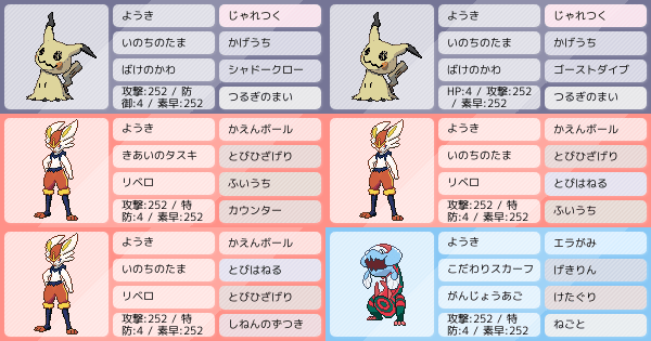 初手ダイマミミタスキ Verセイムビート ポケモンパーティ構築 ポケモン徹底攻略 初手ダイマミミタスキ Verセイムビート ポケモンパーティ構築 ポケモン徹底攻略