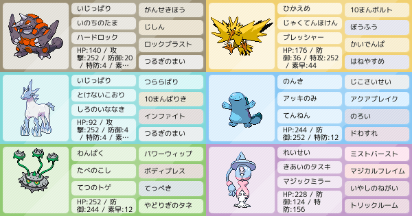 S18最終592位 18 S18の反省およびs19の展望 ポケモンパーティ構築 ポケモン徹底攻略 S18最終592位 18 S18の反省およびs19の展望 ポケモンパーティ構築 ポケモン徹底攻略