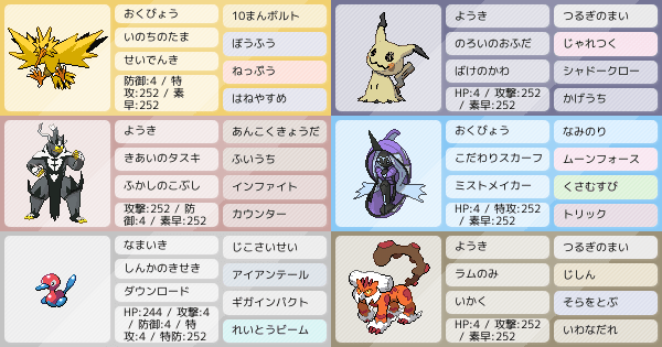 結論パは組めるのか ポケモンパーティ構築 ポケモン徹底攻略 結論パは組めるのか ポケモンパーティ構築 ポケモン徹底攻略