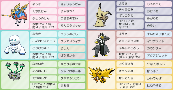 シリーズ10のレギュレーション決定 ポケモンパーティ構築 ポケモン徹底攻略 シリーズ10のレギュレーション決定 ポケモンパーティ構築 ポケモン徹底攻略