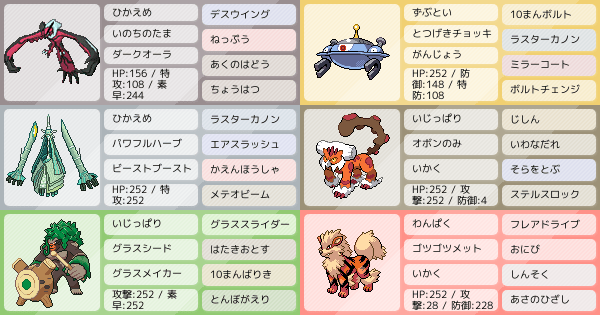 シリーズ10対応 イベルタル軸対面構築 ポケモンパーティ構築 ポケモン徹底攻略 シリーズ10対応 イベルタル軸対面構築 ポケモンパーティ構築 ポケモン徹底攻略