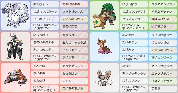 S10シングル レシラム構築 ポケモンパーティ構築 ポケモン徹底攻略 S10シングル レシラム構築 ポケモンパーティ構築 ポケモン徹底攻略