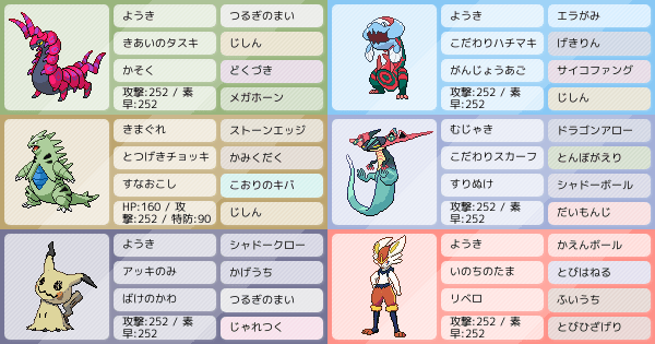 初心者です助けてください ポケモンパーティ構築 ポケモン徹底攻略 初心者です助けてください ポケモンパーティ構築 ポケモン徹底攻略