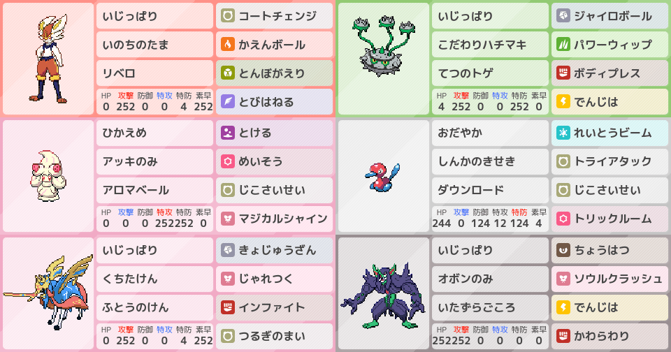 使用パーティー ハイパー低迷 アドバイス求厶 ポケモンパーティ構築 ポケモン徹底攻略 使用パーティー ハイパー低迷 アドバイス求厶 ポケモンパーティ構築 ポケモン徹底攻略