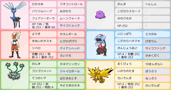 無敗でマスター到達ゼルネアス構築 ポケモンパーティ構築 ポケモン徹底攻略 無敗でマスター到達ゼルネアス構築 ポケモンパーティ構築 ポケモン徹底攻略