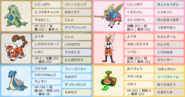 S26シングル バンギラス ポケモンパーティ構築 ポケモン徹底攻略 S26シングル バンギラス ポケモンパーティ構築 ポケモン徹底攻略