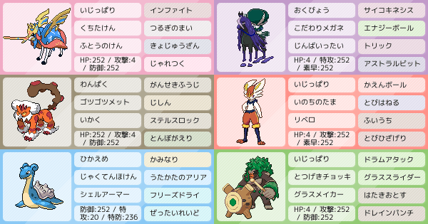 S27のアドバイスお願いします ポケモンパーティ構築 ポケモン徹底攻略 S27のアドバイスお願いします ポケモンパーティ構築 ポケモン徹底攻略