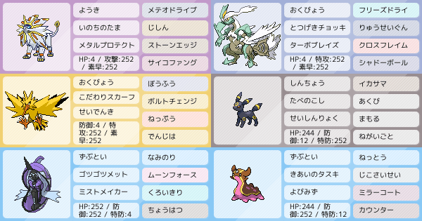 S27シングル ソルガレオキュレム軸サイクルパ ポケモンパーティ構築 ポケモン徹底攻略 S27シングル ソルガレオキュレム軸サイクルパ ポケモンパーティ構築 ポケモン徹底攻略