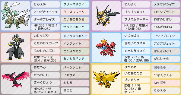 S27最終997位 Wキュレムネクロ対面構築 ポケモンパーティ構築 ポケモン徹底攻略 S27最終997位 Wキュレムネクロ対面構築 ポケモンパーティ構築 ポケモン徹底攻略