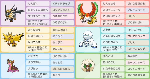 ホウオウ ネクロズマの構築 ポケモンパーティ構築 ポケモン徹底攻略 ホウオウ ネクロズマの構築 ポケモンパーティ構築 ポケモン徹底攻略