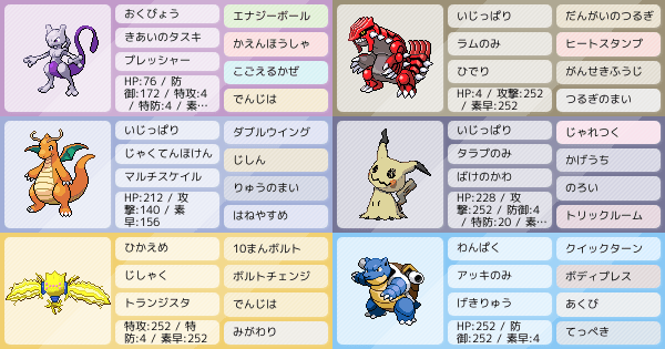 S28シングル 起点作成型ミュウツー グラードン ポケモンパーティ構築 ポケモン徹底攻略 S28シングル 起点作成型ミュウツー グラードン ポケモンパーティ構築 ポケモン徹底攻略