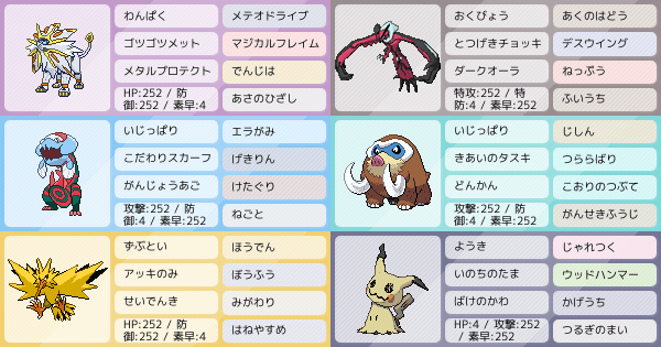 S28シングル ソルガイベル構築 最終670位 907位 最高 最終 レート1851 ポケモンパーティ構築 ポケモン徹底攻略 S28シングル ソルガイベル構築 最終670位 907位 最高 最終 レート1851 ポケモンパーティ構築 ポケモン徹底攻略