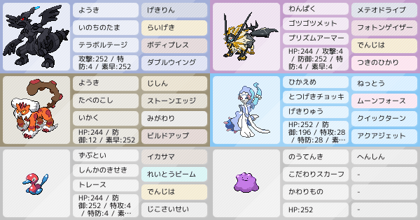 S28シングル最終35位 ビリビリポリネクロゼクロム ポケモンパーティ構築 ポケモン徹底攻略 S28シングル最終35位 ビリビリポリネクロゼクロム ポケモンパーティ構築 ポケモン徹底攻略