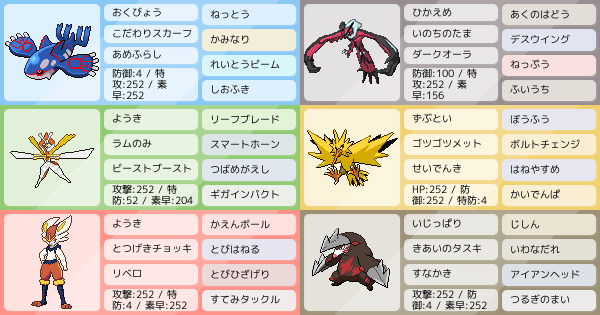 S29シングル オーガイベル アドバイス求む ポケモンパーティ構築 ポケモン徹底攻略 S29シングル オーガイベル アドバイス求む ポケモンパーティ構築 ポケモン徹底攻略