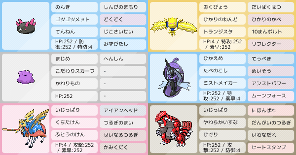 シングルs30 禁伝は見せポケ 構築 ポケモンパーティ構築 ポケモン徹底攻略 シングルs30 禁伝は見せポケ 構築 ポケモンパーティ構築 ポケモン徹底攻略