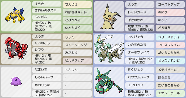 シーズン34 対伝説環境用ねばねばネット構築 ポケモンパーティ構築 ポケモン徹底攻略 シーズン34 対伝説環境用ねばねばネット構築 ポケモンパーティ構築 ポケモン徹底攻略